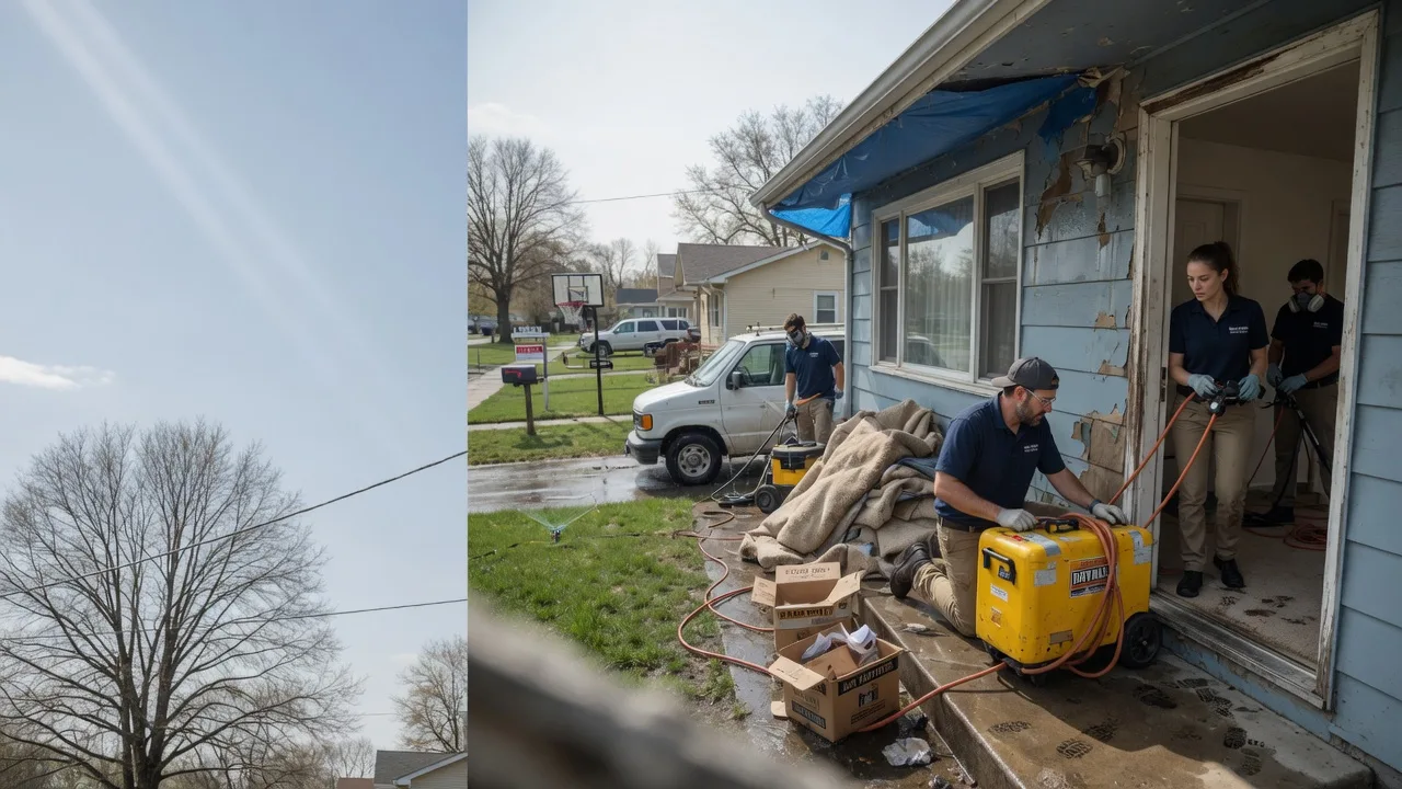 Basement Flood Cleanup in Sibley, MO near me